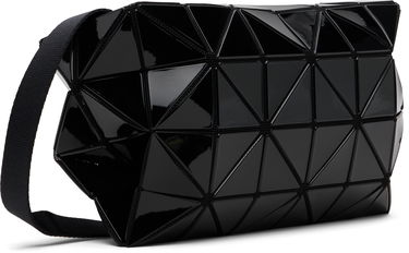 Сумка BAO BAO ISSEY MIYAKE Glossy Triangular Panel Carton Shoulder Bag чорний | BB58AG422, 1