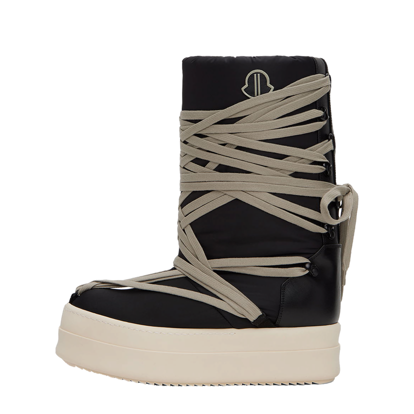 Кросівки та взуття Rick Owens Moncler x Big Rocks Boots "Black" чорний | MU02C4H20 M3863