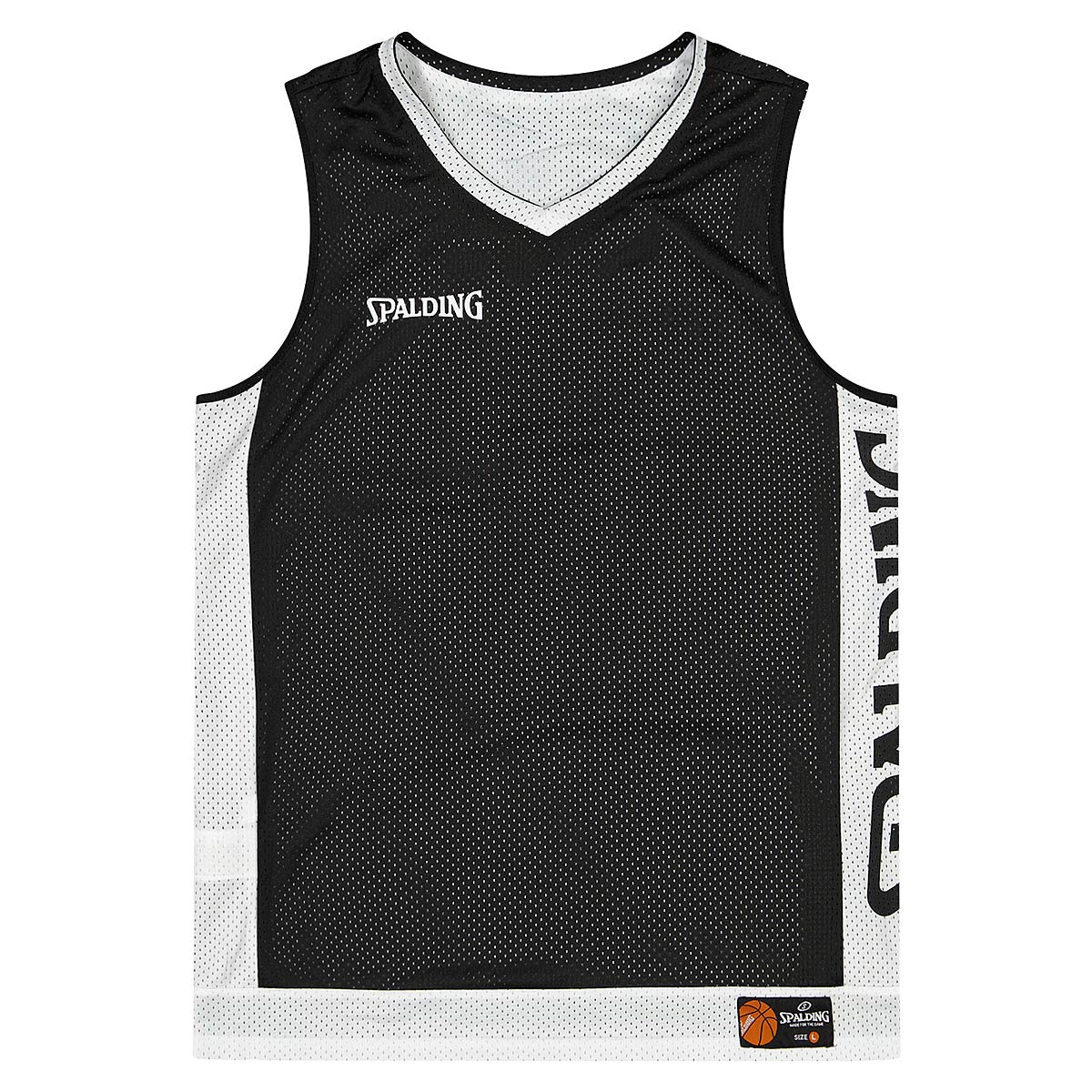 Безрукавка Spalding Reversible Tank Top чорний | 40221207-BK/WH, 0