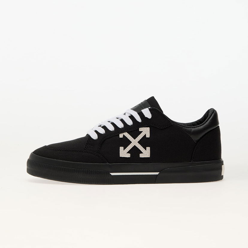 Кросівки та взуття Off-White New Low Vulcanized чорний | OMIA293C99FAB0021001