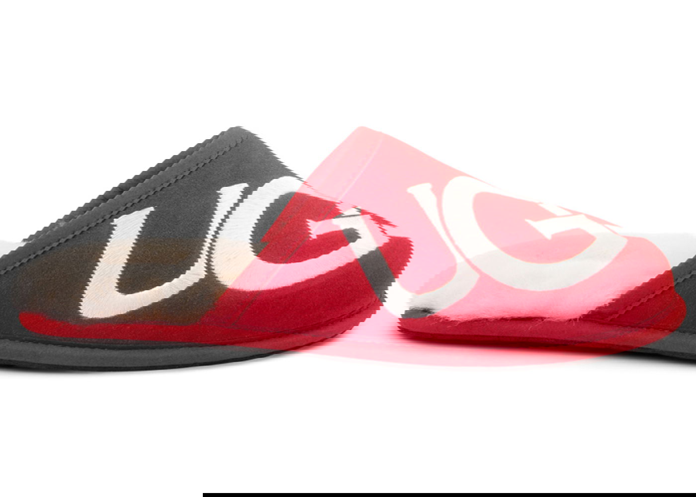 Кросівки та взуття UGG Scuff Logo Slipper "Samba Red Cream" W Червоний | 1101324-SRCR, 0