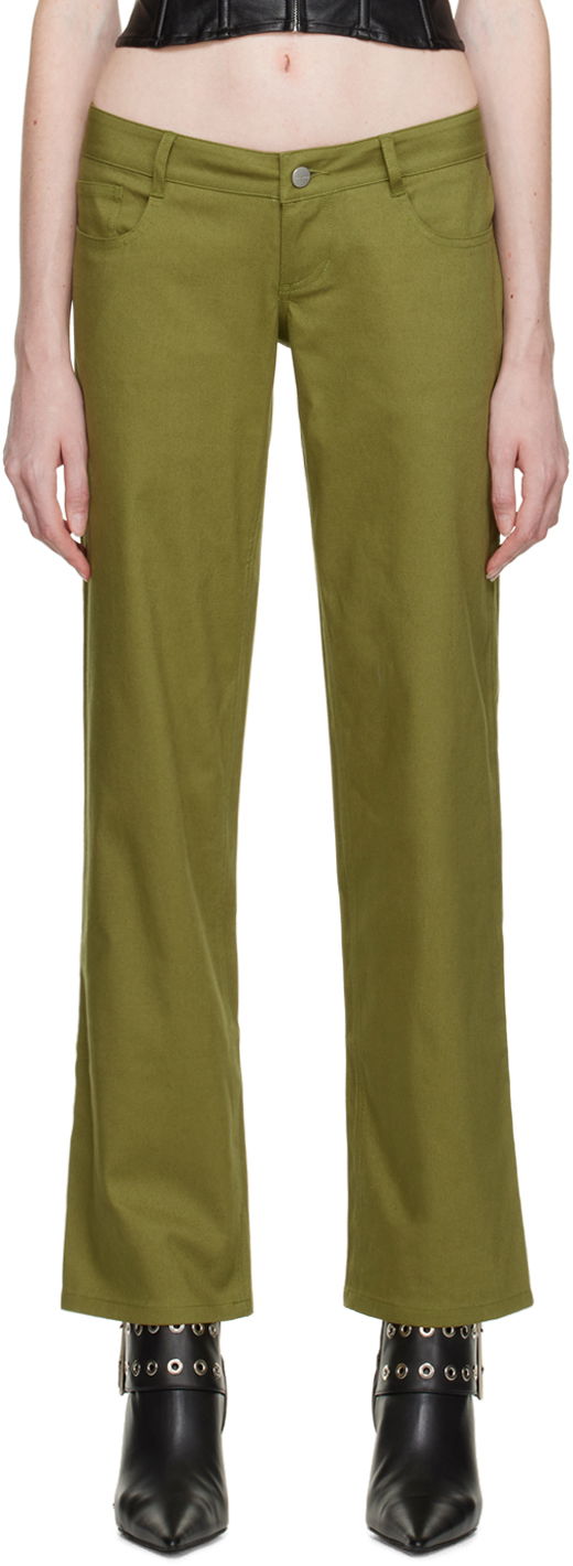 Штани Miaou Miaou Atlas Trousers Зелений | 1023SCTYM
