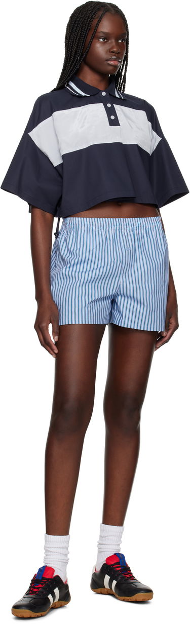 Боксери We11done We11done Classic Stripe Shorts Синій | WD-PT1-25-208-W-BL, 3