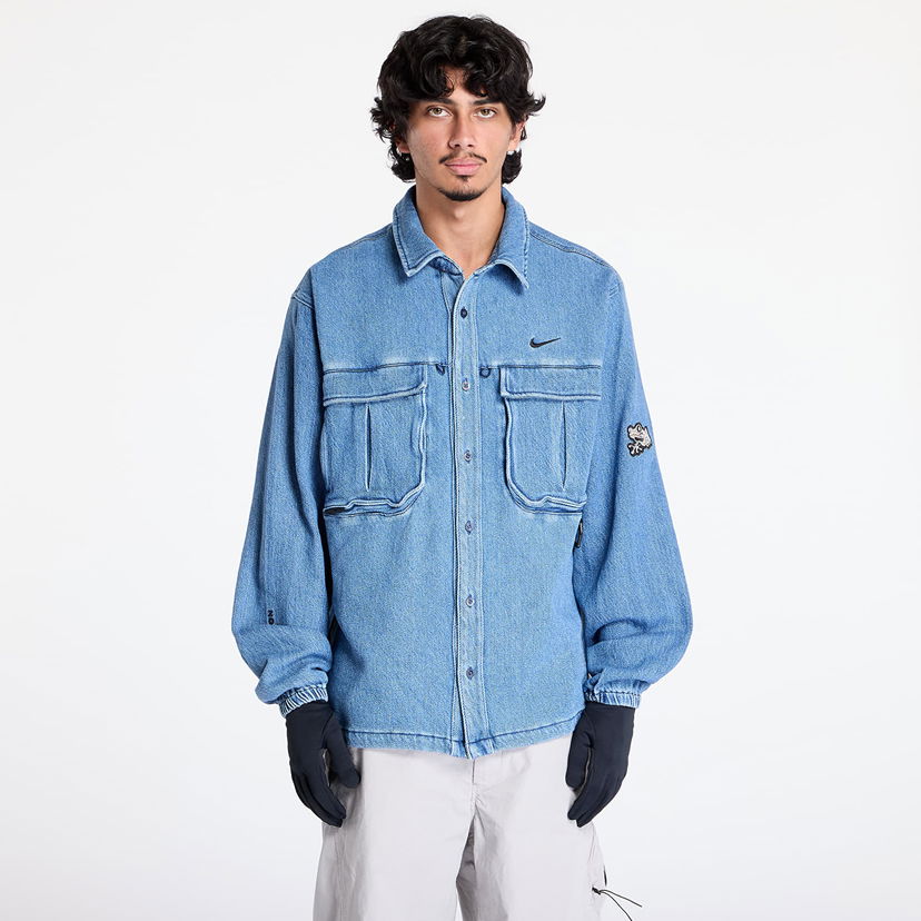 Сорочка Nike Shirt Button-Down Top Синій | FZ3260-486