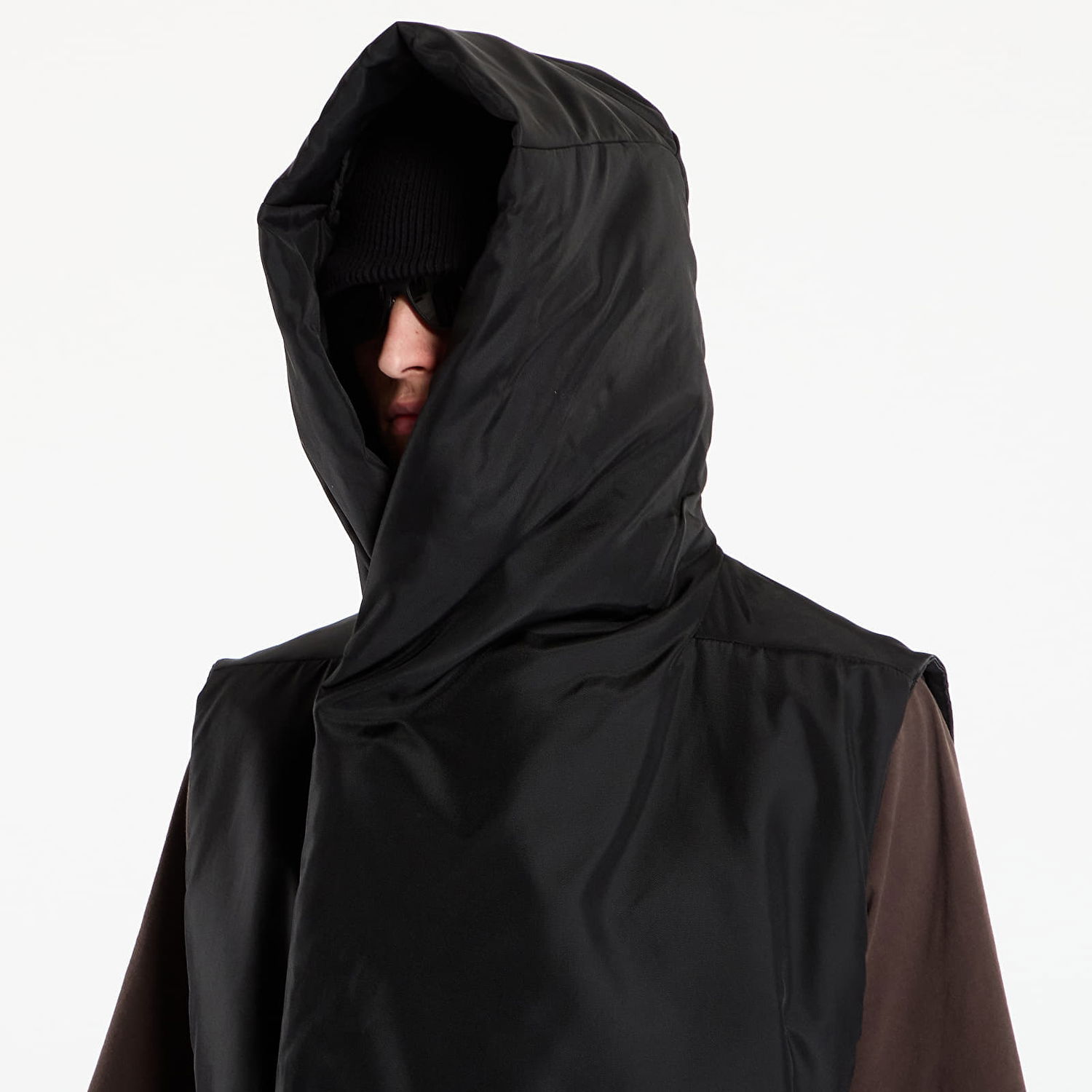 Пальто Rick Owens Rick Owens DRKSHDW Hooded Liner чорний | DU02E7972 NCV 09, 1