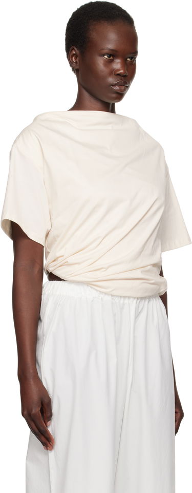 Футболка Baserange Baserange Turn Twist Front T-Shirt бежевий | TOTUS-RC-SP25, 1