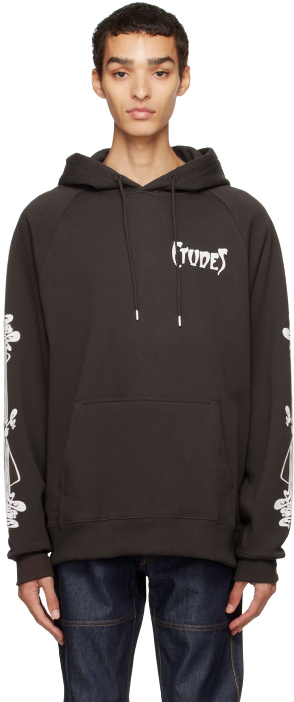 Світшоти Études Racing Hoodie Коричневий | H22MM272OC14BR