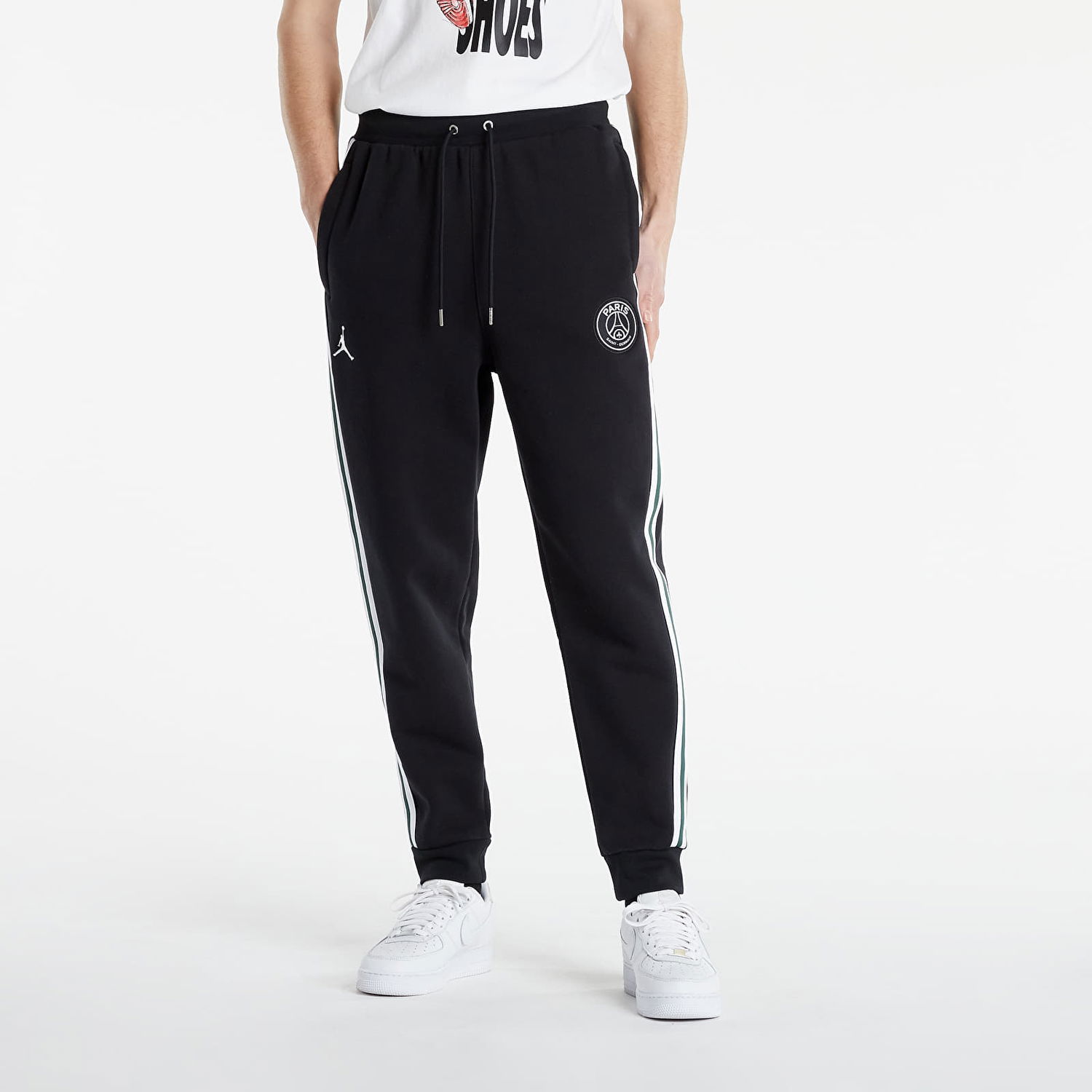 Спортивні штани Jordan MJ Paris Saint-Germain Fleece Pants чорний | DB6502-010, 0