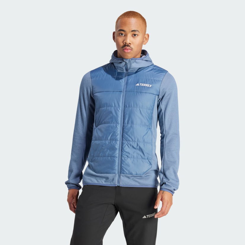 Куртка adidas Performance Terrex Multi Hybrid Insulated Hooded Jacket Синій | IS4203