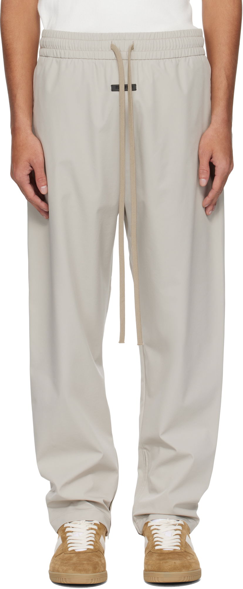 Спортивні штани Fear of God Fear of God Nylon Track Pants Сірий | FGE240-404PON