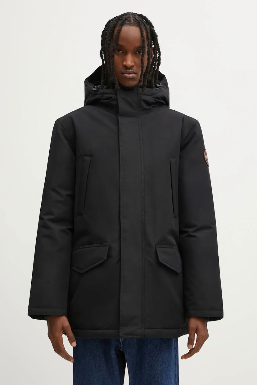 Парка Napapijri Napapijri A-Cornier 1 Winter Jacket чорний | NP0A892J9411