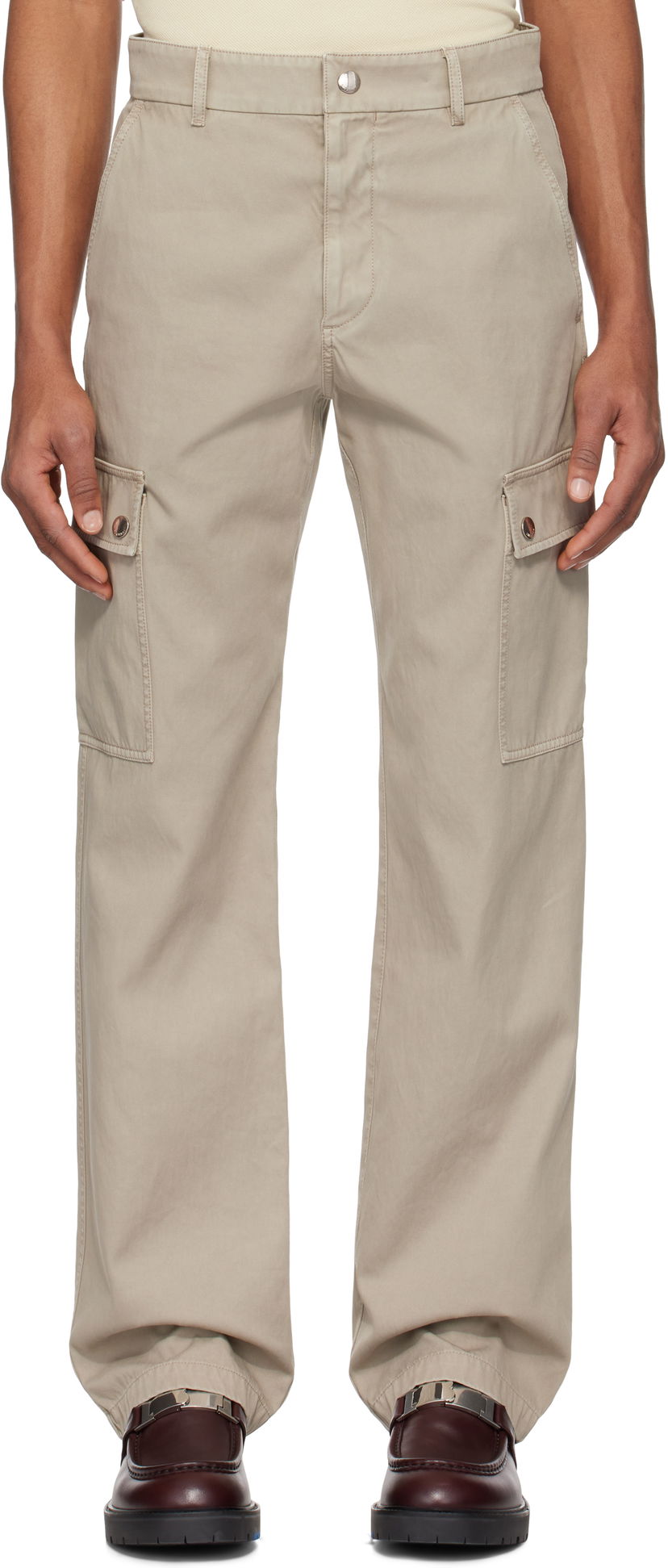 Штани карго Burberry Burberry Cargo Pants бежевий | 8101266