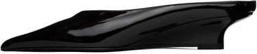 Кросівки та взуття TOTEME Sharp Patent Wedge Mules by чорний | 251-WAS0179-LE0091, 2