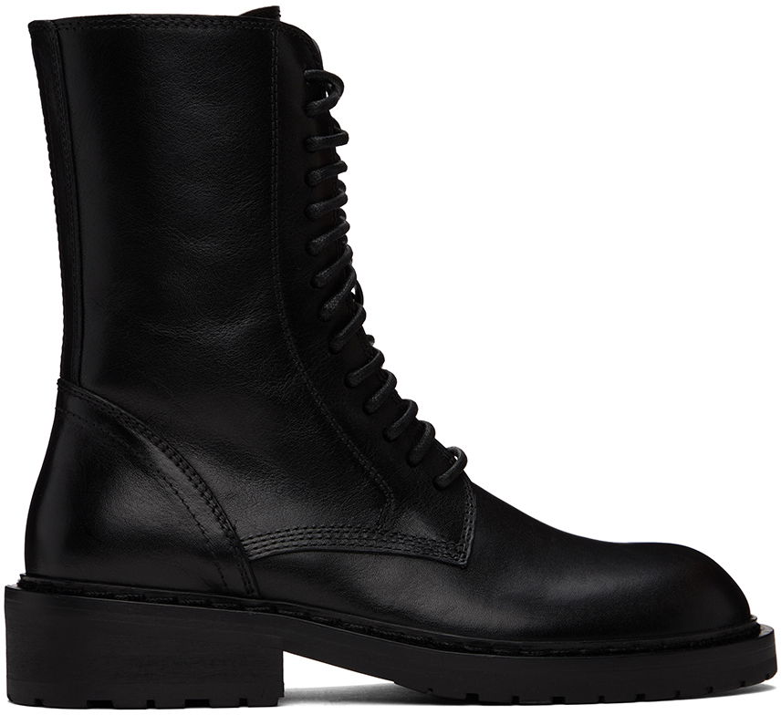 Одяг Ann Demeulemeester Ann Demeulemeester Danny Lace-Up Boots чорний | 2201-W-C01-380-099, 0