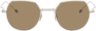 Сонцезахисні окуляри Thom Browne Thom Browne Titanium Round Sunglasses Металік | UES935A-G0001, 0