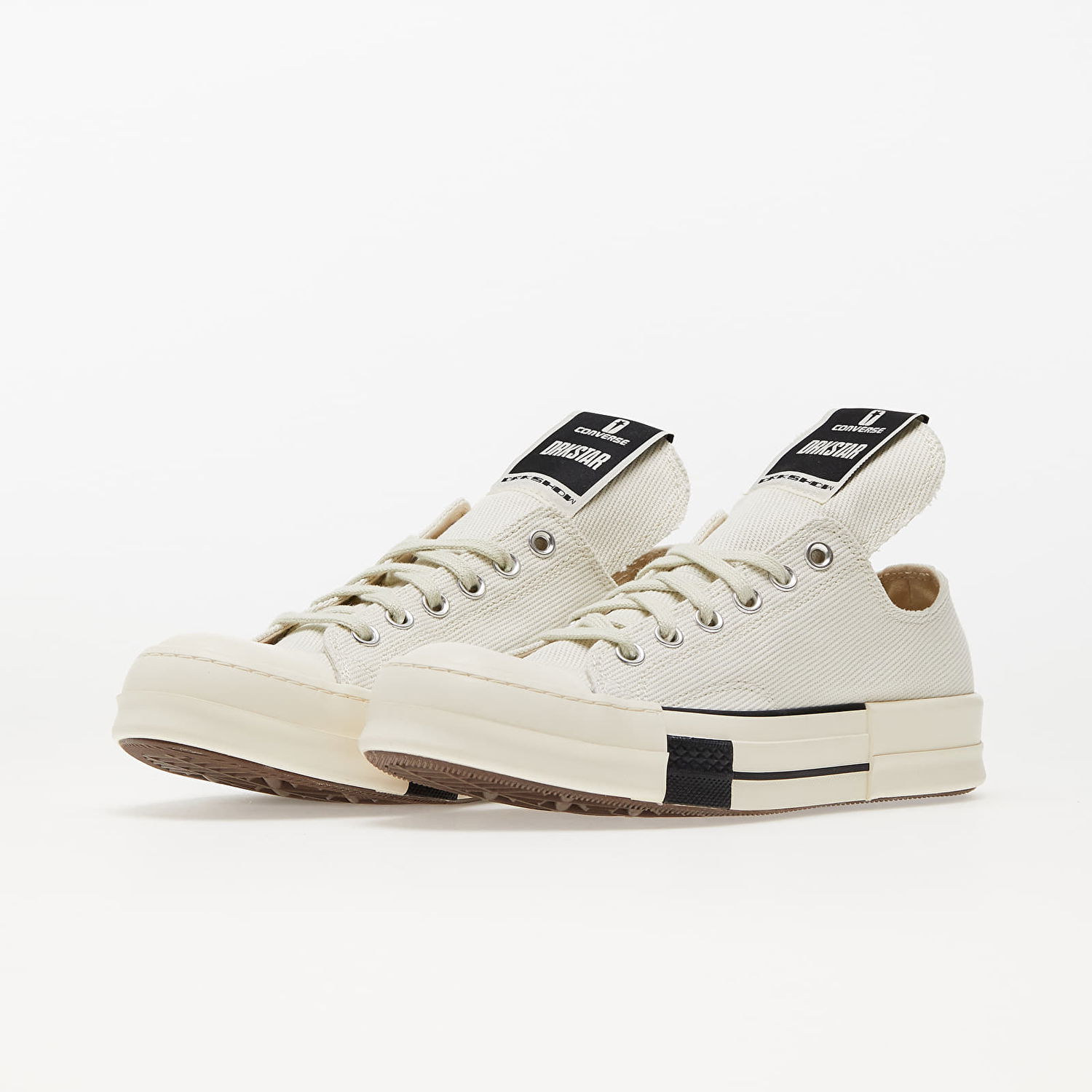 Кросівки та взуття Converse Rick Owens x DRKSTAR Chuck 70 Low білий | A00134C, 1