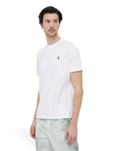 Футболка Polo by Ralph Lauren Classic Fit Cotton T-Shirt білий | 710707087