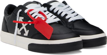 Кросівки та взуття Off-White Off-White New Low Vulcanized чорний | OMIA293C99LEA0021001, 3
