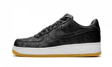 Кросівки та взуття Nike Fragment Design x CLOT x Air Force 1 "Black Silk" чорний | CZ3986-001, 0