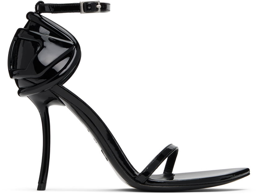 Одяг Diesel D-Ten&Half Heeled Sandals чорний | Y03662 P7381