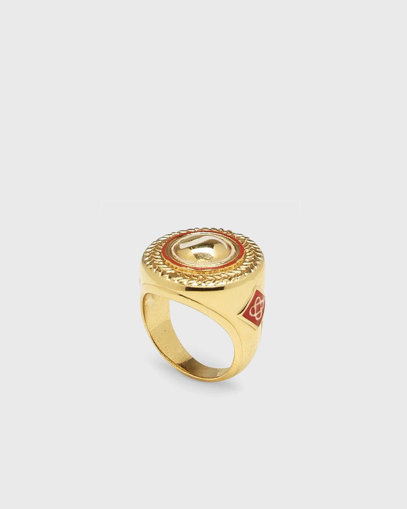 Кільце Casablanca Sports Medallion Ring Жовтий | APF25-JW-174-01