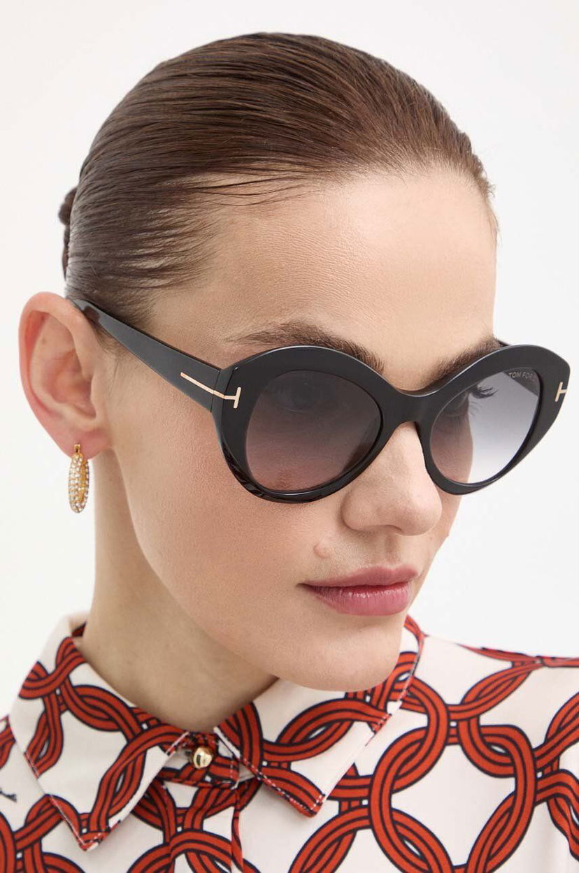 Сонцезахисні окуляри Tom Ford Tom Ford FT1084 Sunglasses чорний | FT1084.5201B