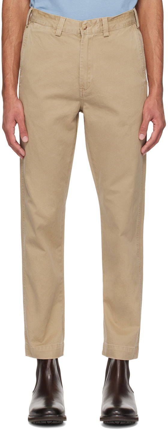 Штани Polo by Ralph Lauren Salinger Trousers бежевий | 710920621003