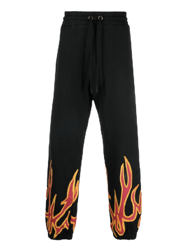 Спортивні штани Palm Angels GD Graffiti Flames Sweatpants чорний | PMCH011F22FLE0021025