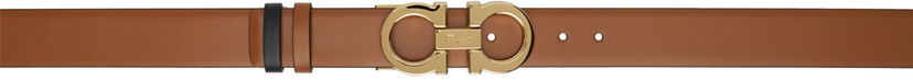 Ремені FERRAGAMO Salvatore Ferragamo Gancini Reversible Belt Коричневий | 23A565 - 674487