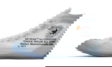 Кросівки та взуття Converse Off-White x Chuck 70 "The Ten" білий | 162204C, 0