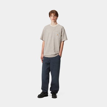 Штани Carhartt WIP Carhartt WIP Simple Pant темно-синій | I035643_23, 2