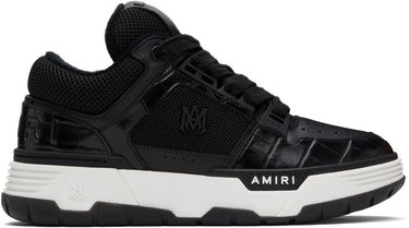 Кросівки та взуття AMIRI AMIRI Croc Debossed MA-1 чорний | AMFOSR1172, 0