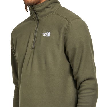 Світшоти The North Face 100 Glacier 1/4 Zip Зелений | NF0A5IHP21L1, 3