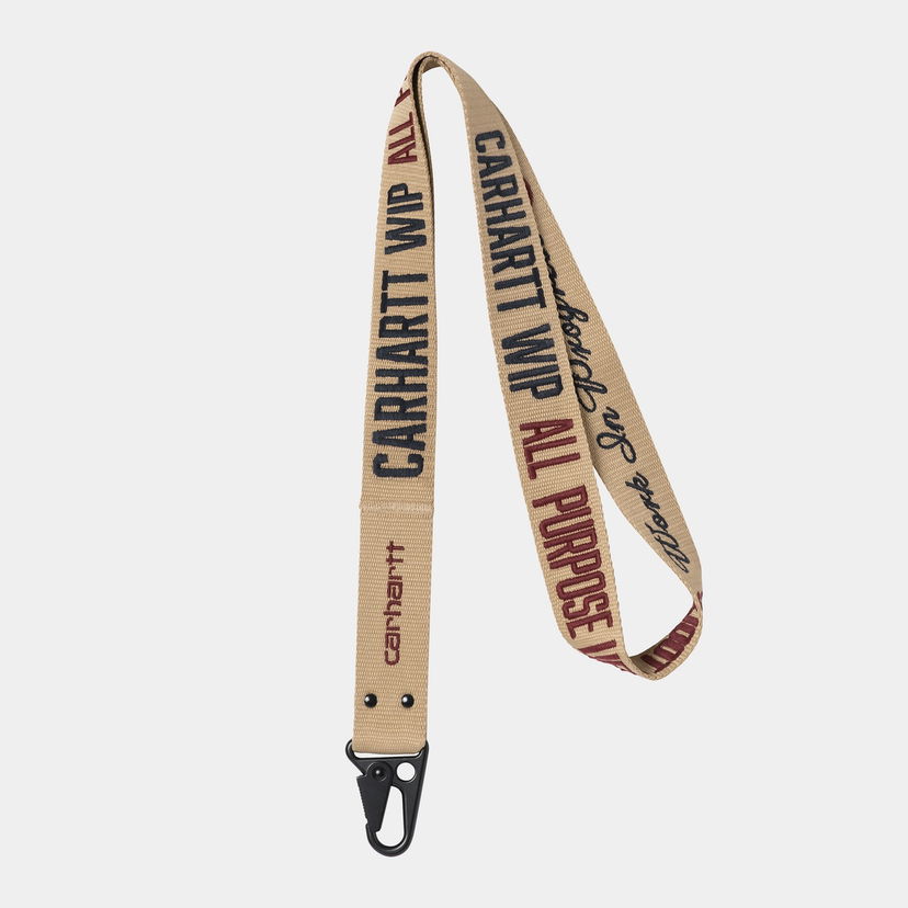 Брелоки Carhartt WIP Carhartt WIP Arcan Lanyard бежевий | I035261_1