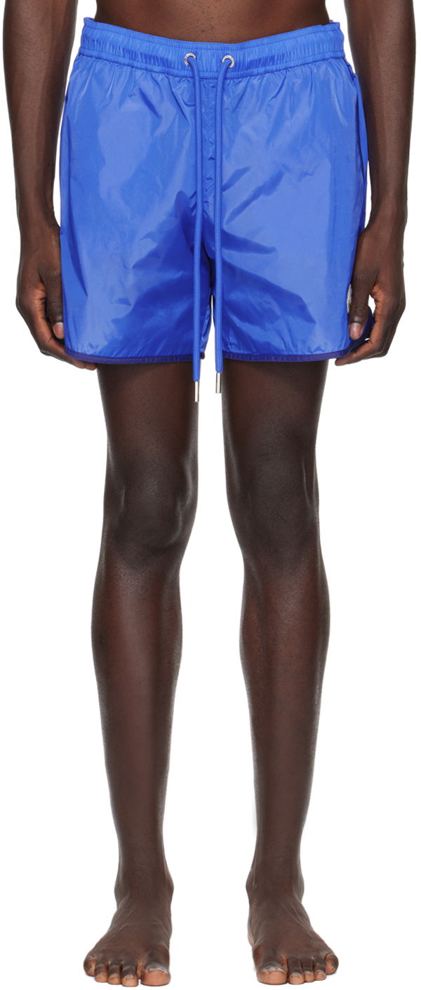 Купальники Moncler Patch Swim Shorts Синій | J10912C0000853326