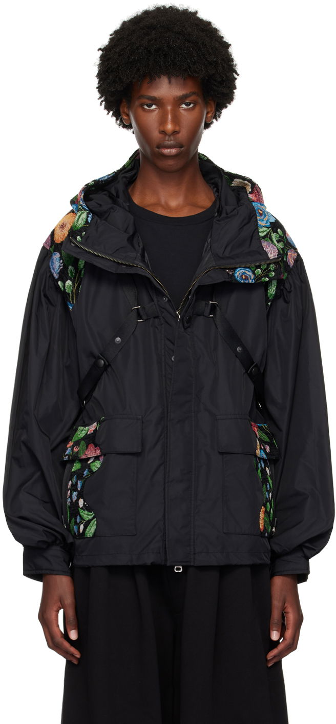 Куртка Andersson Bell Black Harness Jacket чорний | awa624u