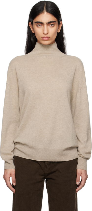 Cветр The Row The Row Jabari Turtleneck Sweater бежевий | 8664-Y751, 0