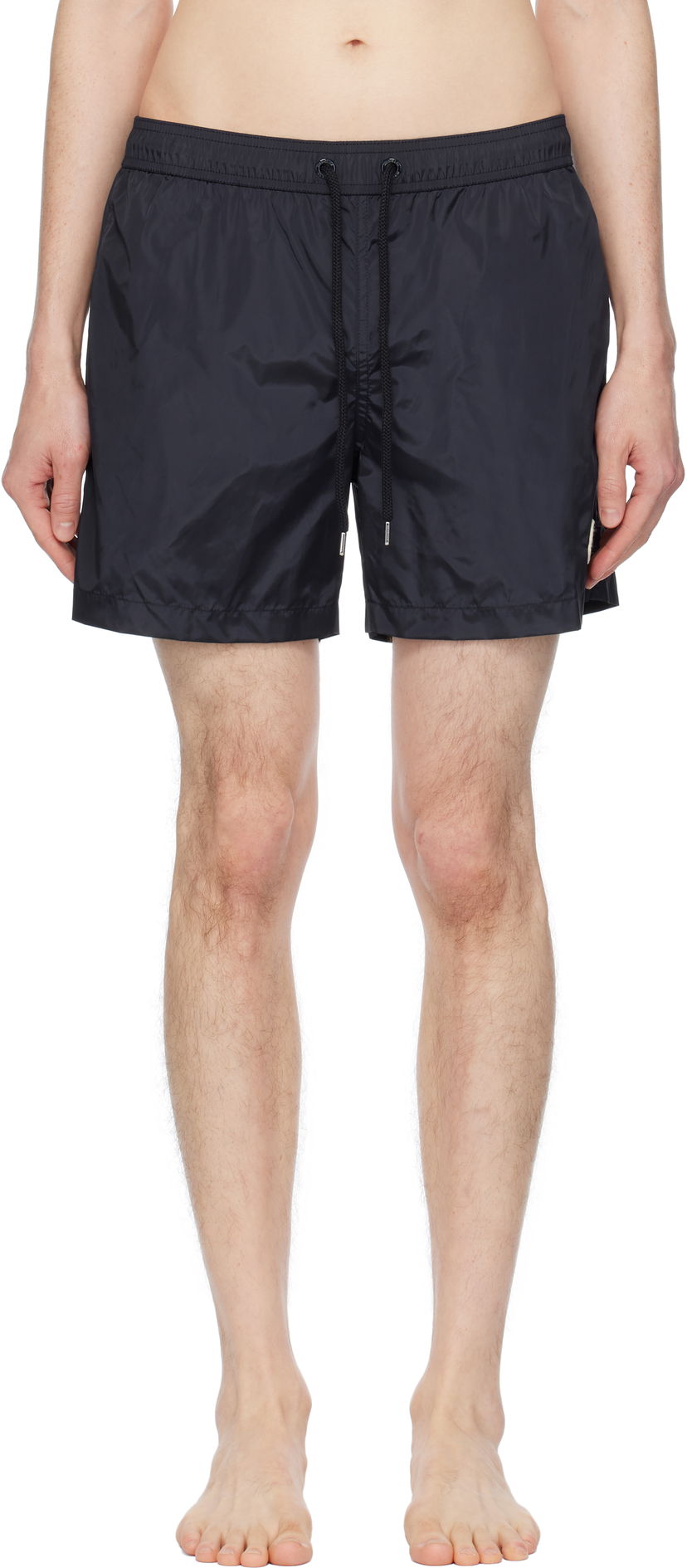 Купальники Moncler Moncler Logo Patch Swim Shorts чорний | K10912C0000353326