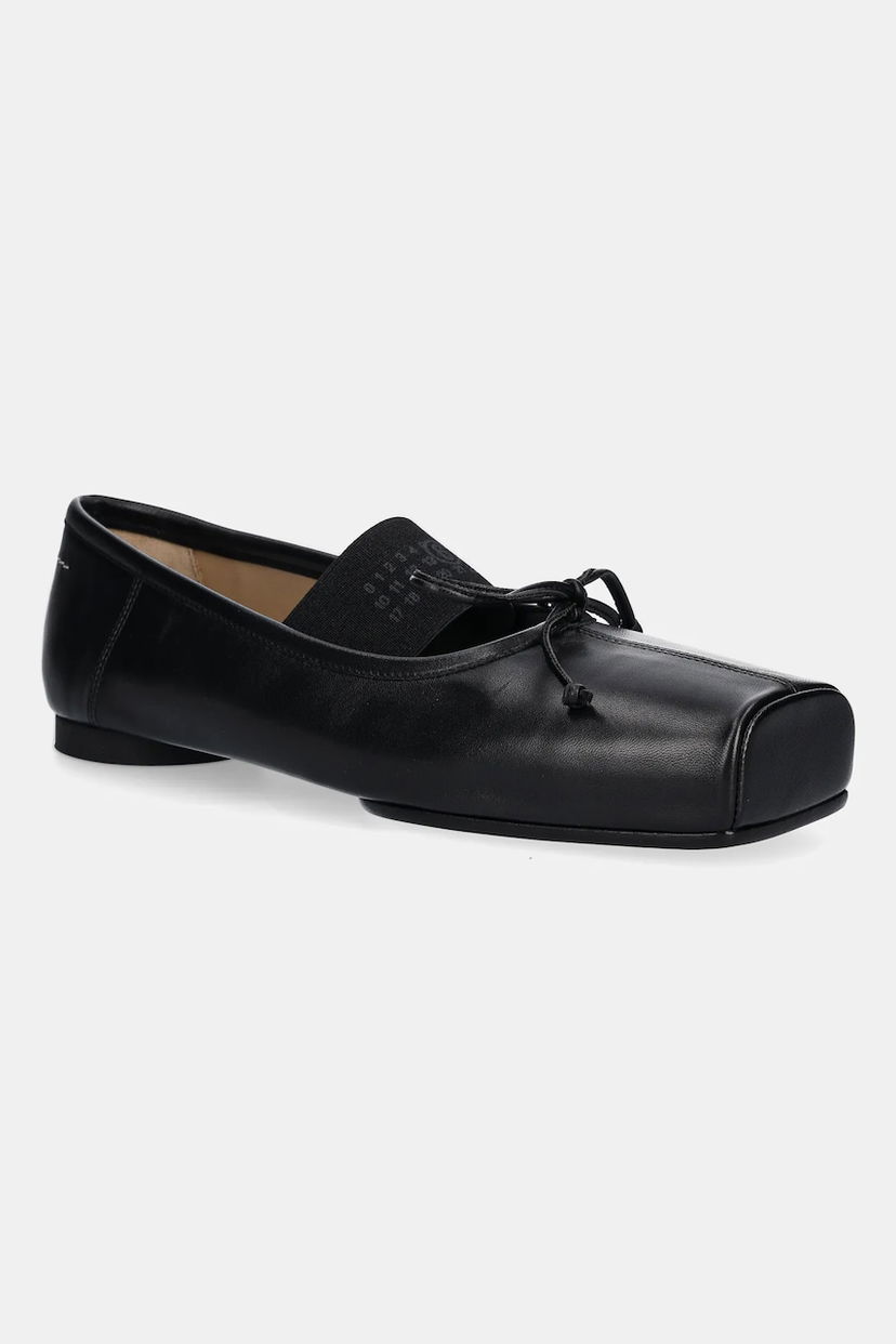 Кросівки та взуття Maison Margiela MM6 Maison Margiela Leather Ballerinas чорний | S59WZ0103.P3628.T8013