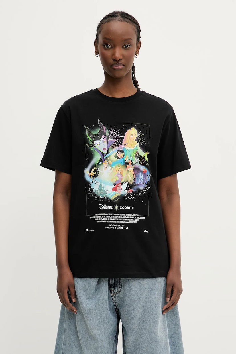 Футболка Coperni Coperni x Disney Collector T-Shirt чорний | DJS03F5028C