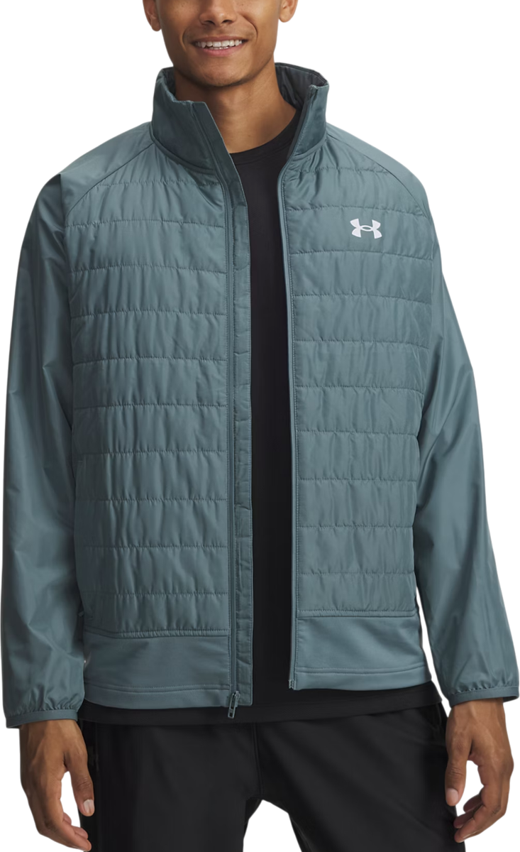 Пуховик Under Armour Launch Insulated Jacket Бірюзовий | 1380868-587, 0