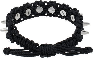 Браслет We11done We11done Handmade Studded Bracelet чорний | WD-AJ0-25-599-U-BK, 1