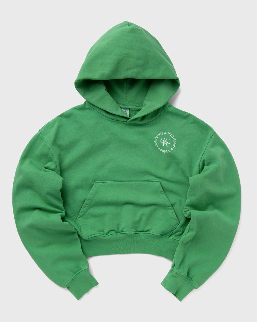 Світшоти Sporty & Rich SRHWC Cropped Hoodie Зелений | WS070S405SV