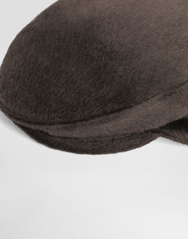 Кепка Dolce & Gabbana Dolce & Gabbana Wool and Llama Flat Cap Коричневий | GH587AFU2PXM0682, 2