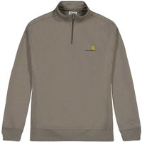 Світшоти Carhartt WIP Half Zip American Script , Teide Сірий | I027014.1CRXX, 0
