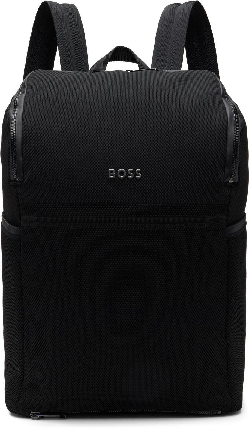 Рюкзак BOSS BOSS Logo Hardware Backpack чорний | 50548311