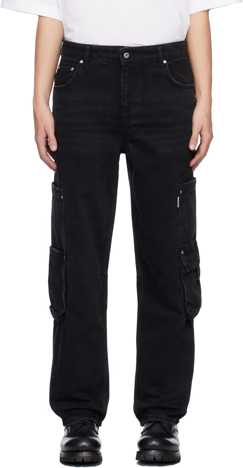 Джинси Represent Clo Workshop Jeans чорний | MLM6082