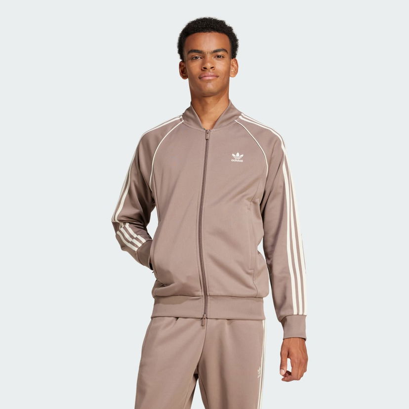Куртка бомбер adidas Performance Classics SST Track Jacket Коричневий | JP2519