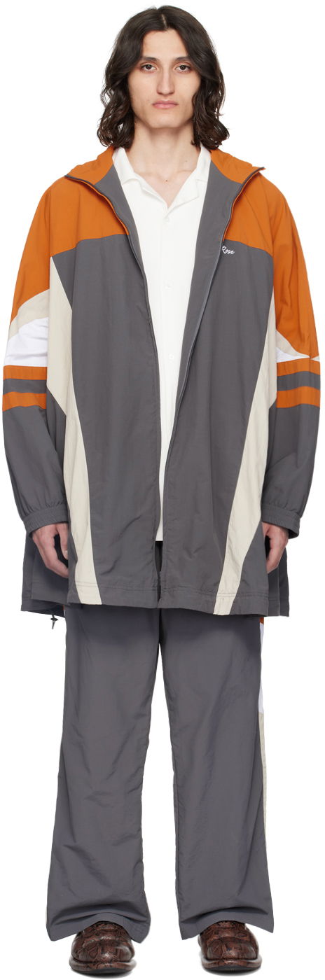 Вітровка Martine Rose Compressed Track Jacket Сірий | MRSS24-127