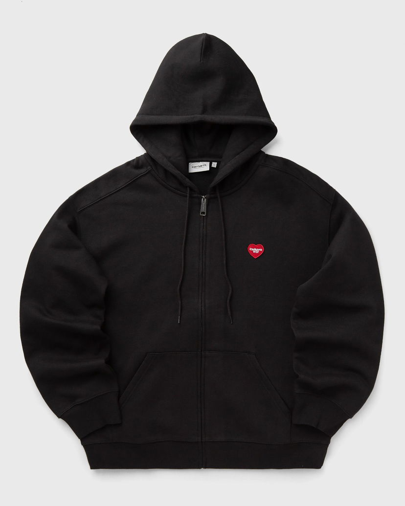 Світшоти Carhartt WIP Heart II Hartt Zip-Up Hoodie чорний | I035176-89.XX